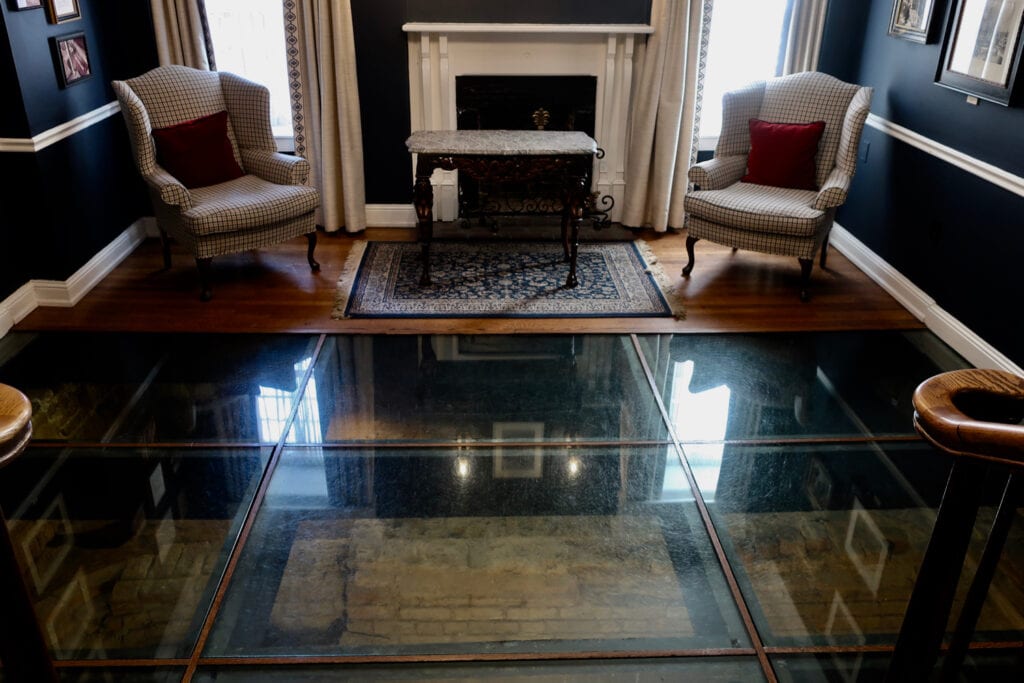 Hypocaust Room Governor Calvert House Inns of Annapolis