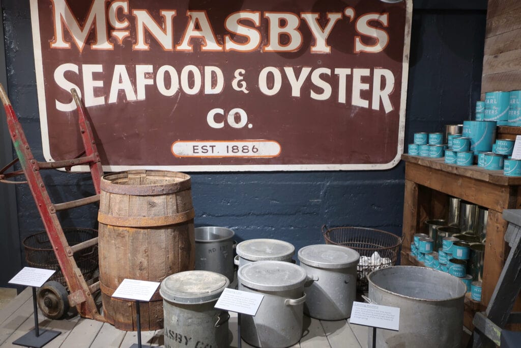 Annapolis Maritime Museum in former McNasby's Seafood and Oyster Co.
