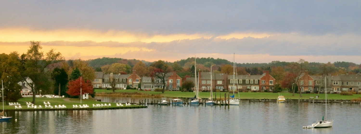 St Michaels MD from the water