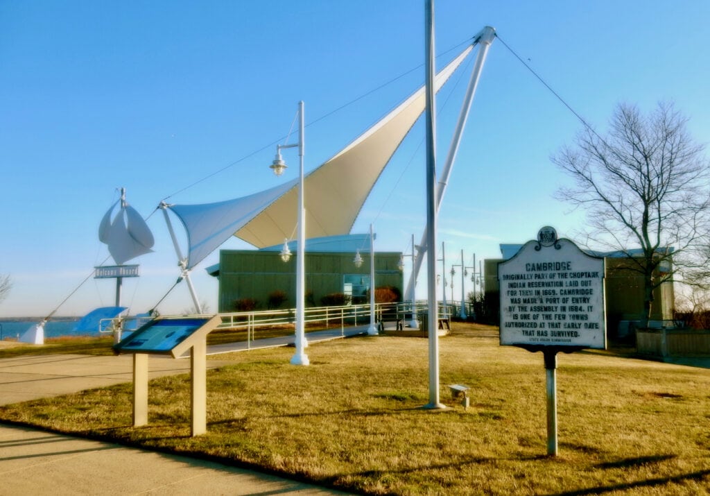Visitors Center at Sailwinds Park Cambridge MD