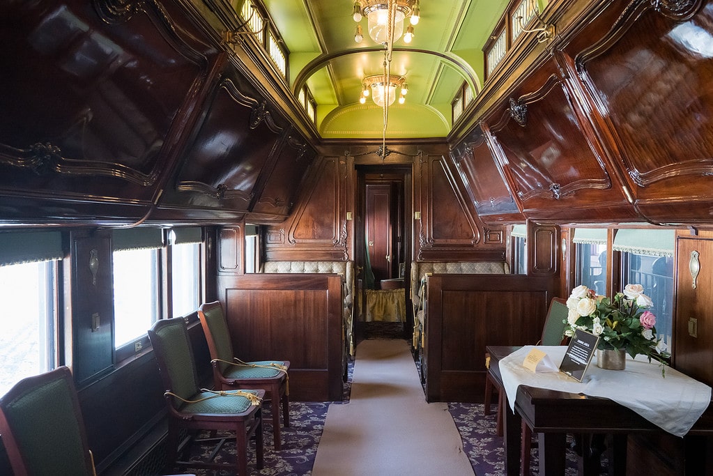 Pullman train interior