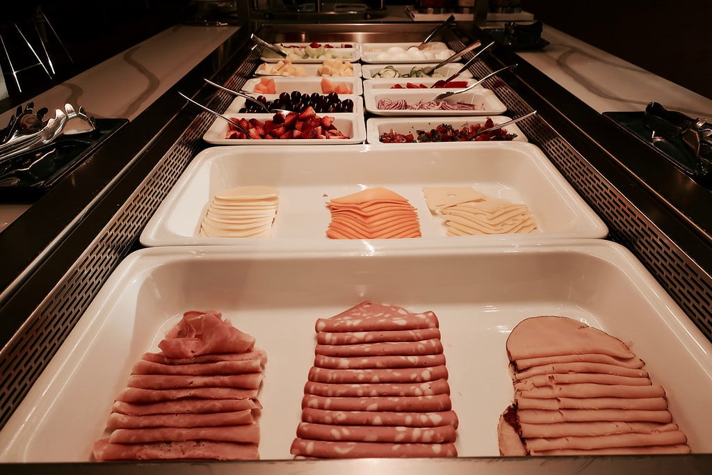 Part of Breakfast Buffet at Aviary - Watermark Hotel Tysons