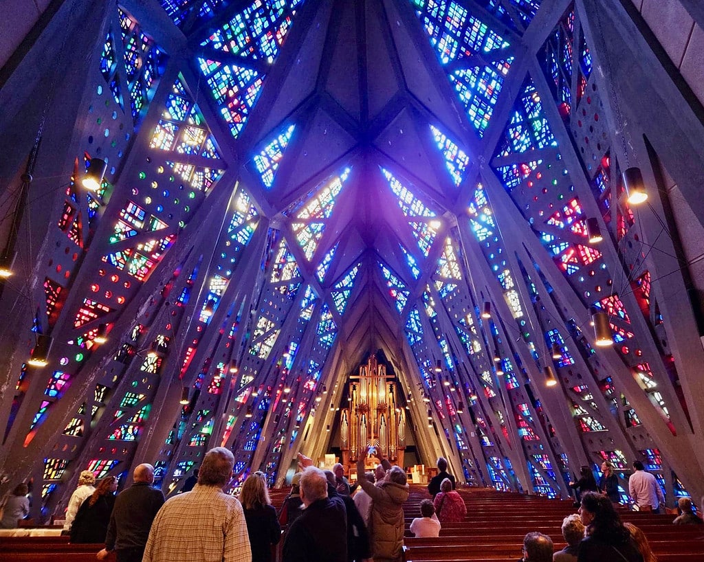 Interior of Fish Church, Stamford CT