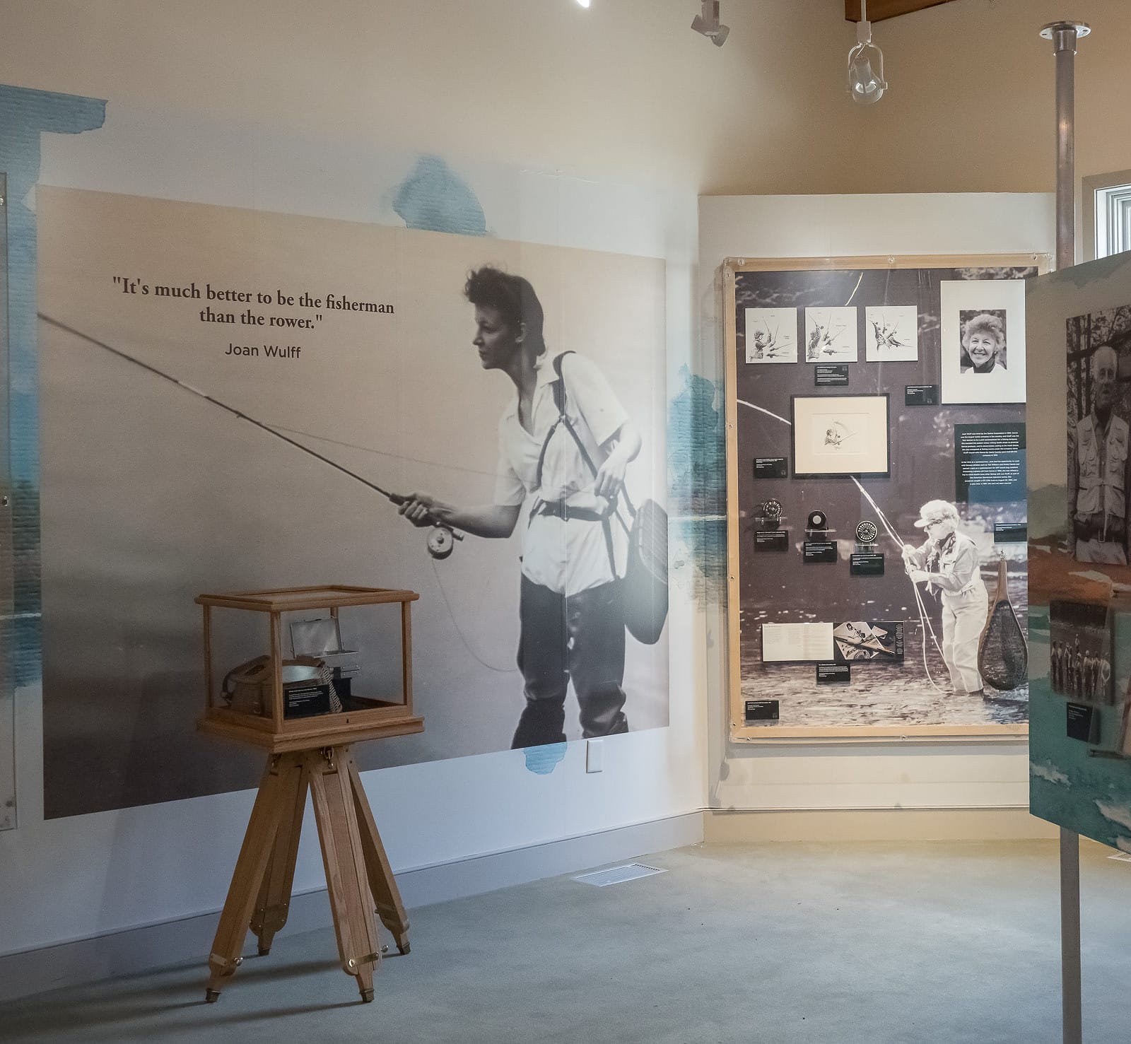 Exhibit at The Fly Fishing Museum