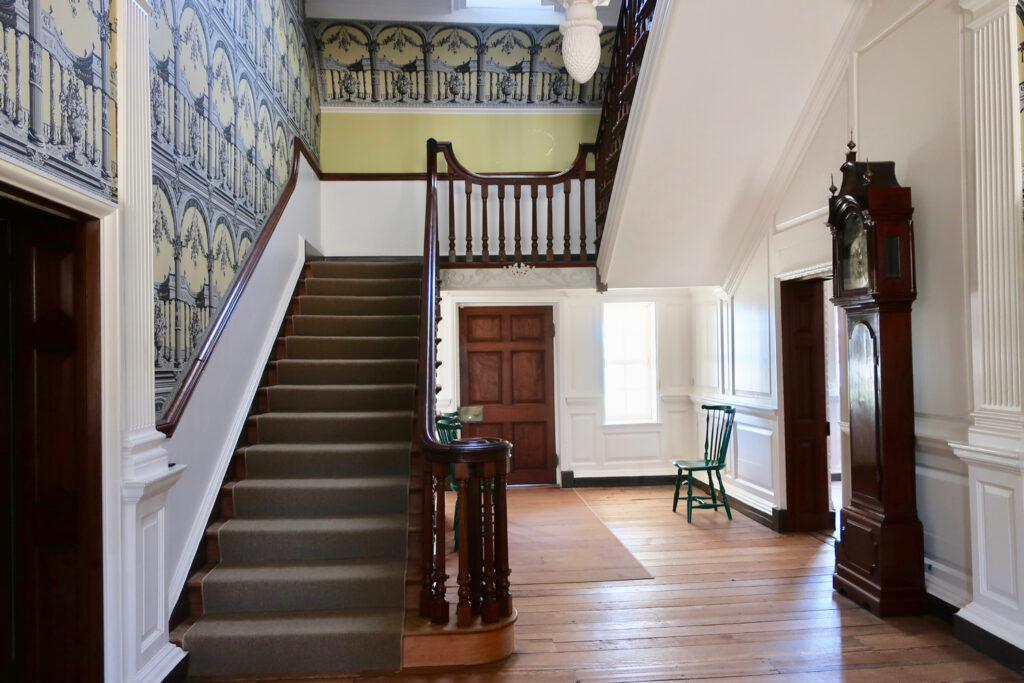 Interior of Gunston Hall - George Mason's home in Fairfax County VA