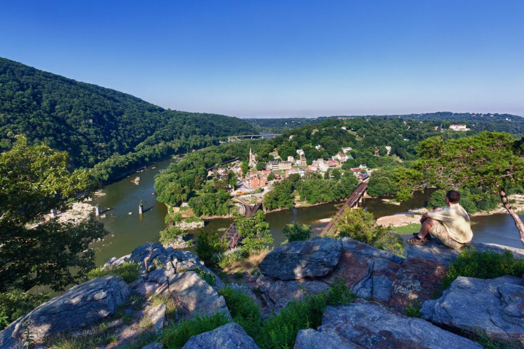 Overlooking Harpers Ferry WV