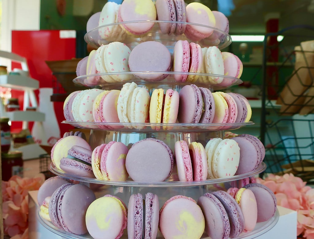French macarons at Les Petits Bisous in Havre de Grace MD