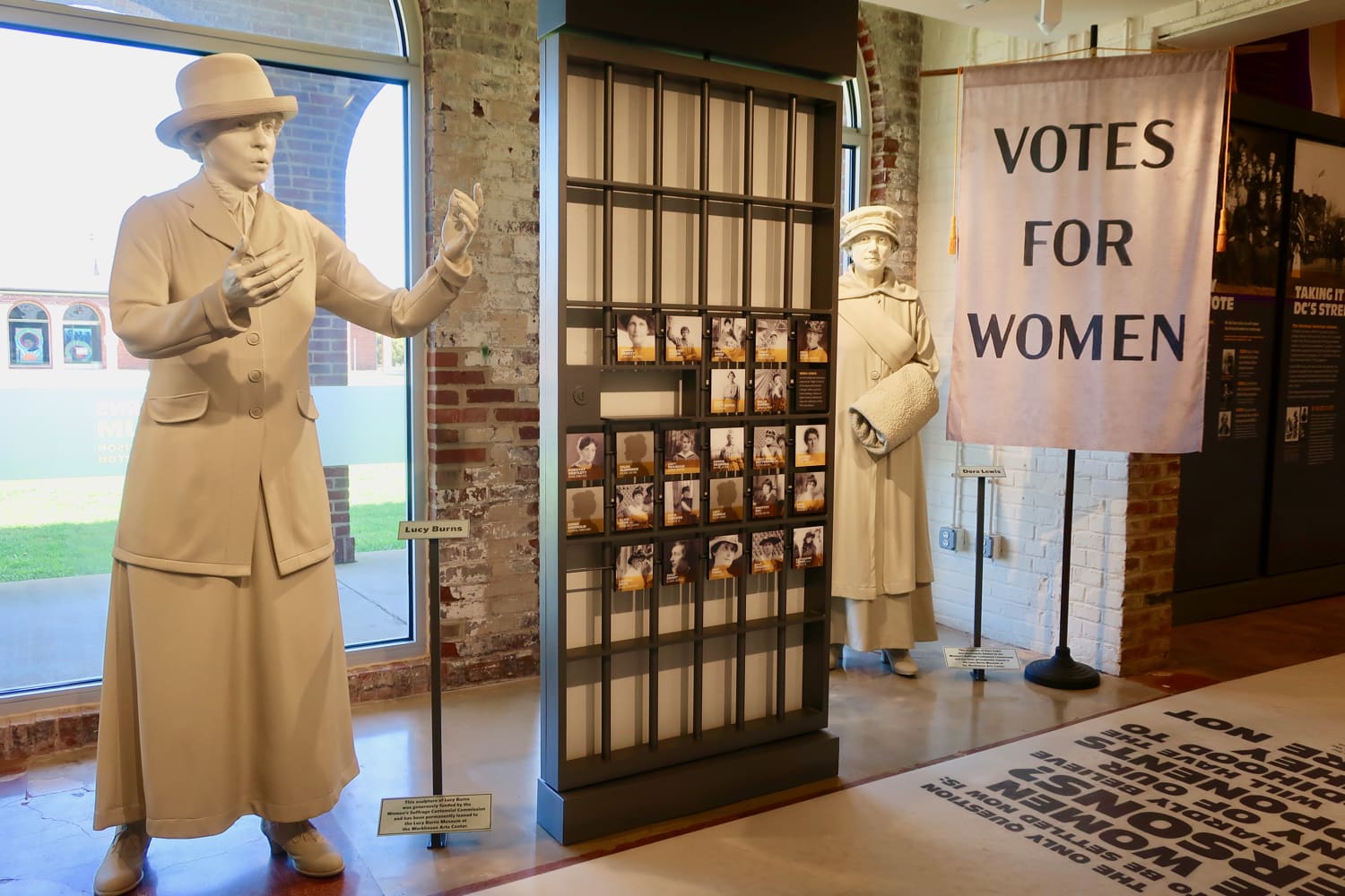 Lucy Burns Museum at the Workhouse Arts Center VA