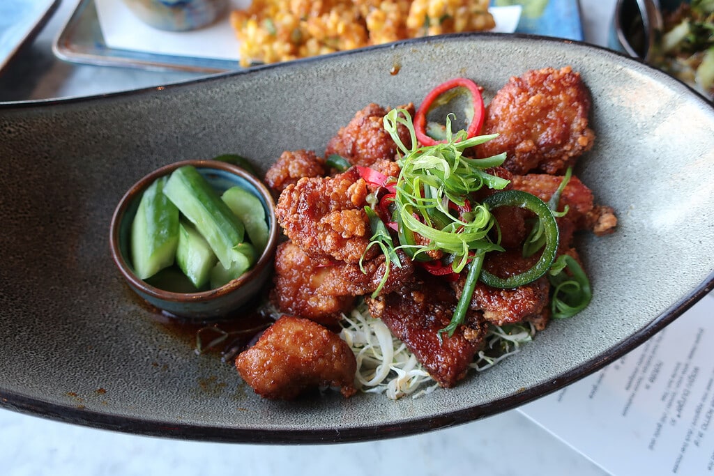 Tokyo Chicken at Wren Restaurant Tysons VA