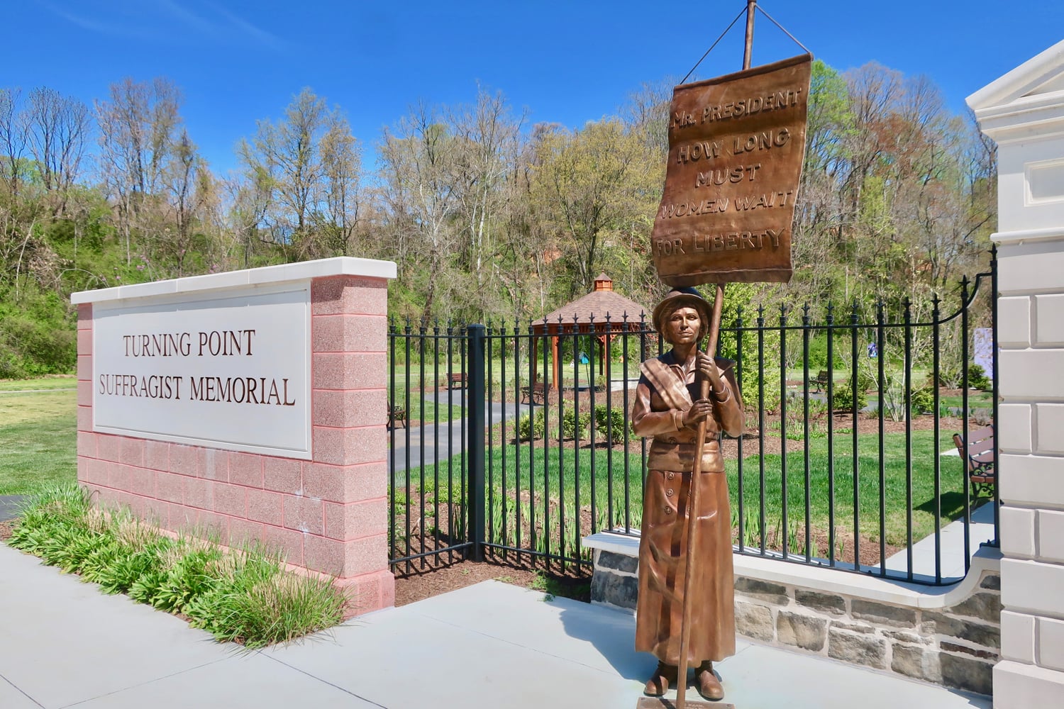 Turning Point Suffragist Memorial Lorton VA