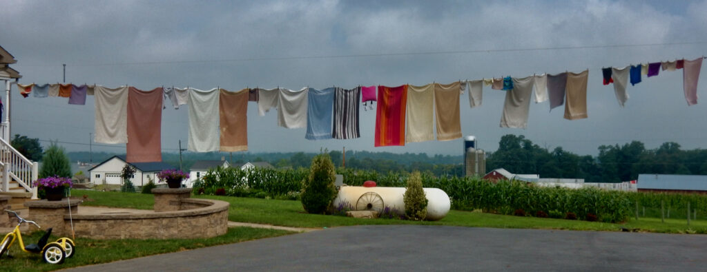 Amish Laundry Line Lancaster County PA