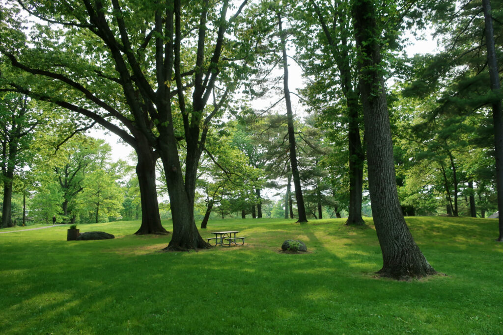 Bruce Park picnic area Greenwich CT