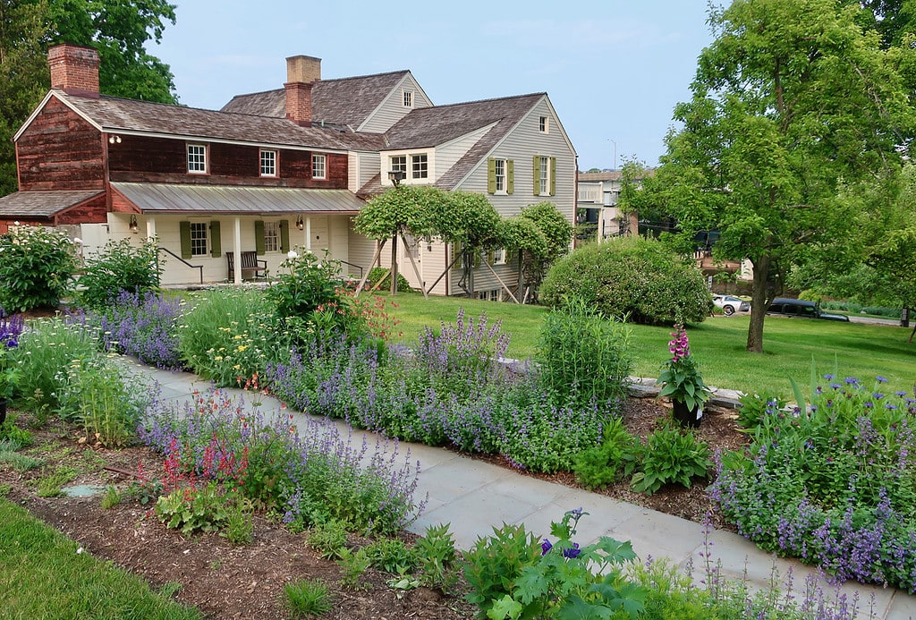 Bush-Holley House and gardens in Greenwich CT