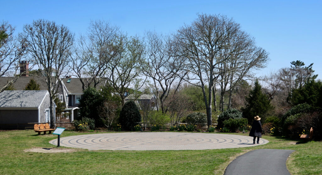 Walking the Labyrinth at Godfrey Windmill Park