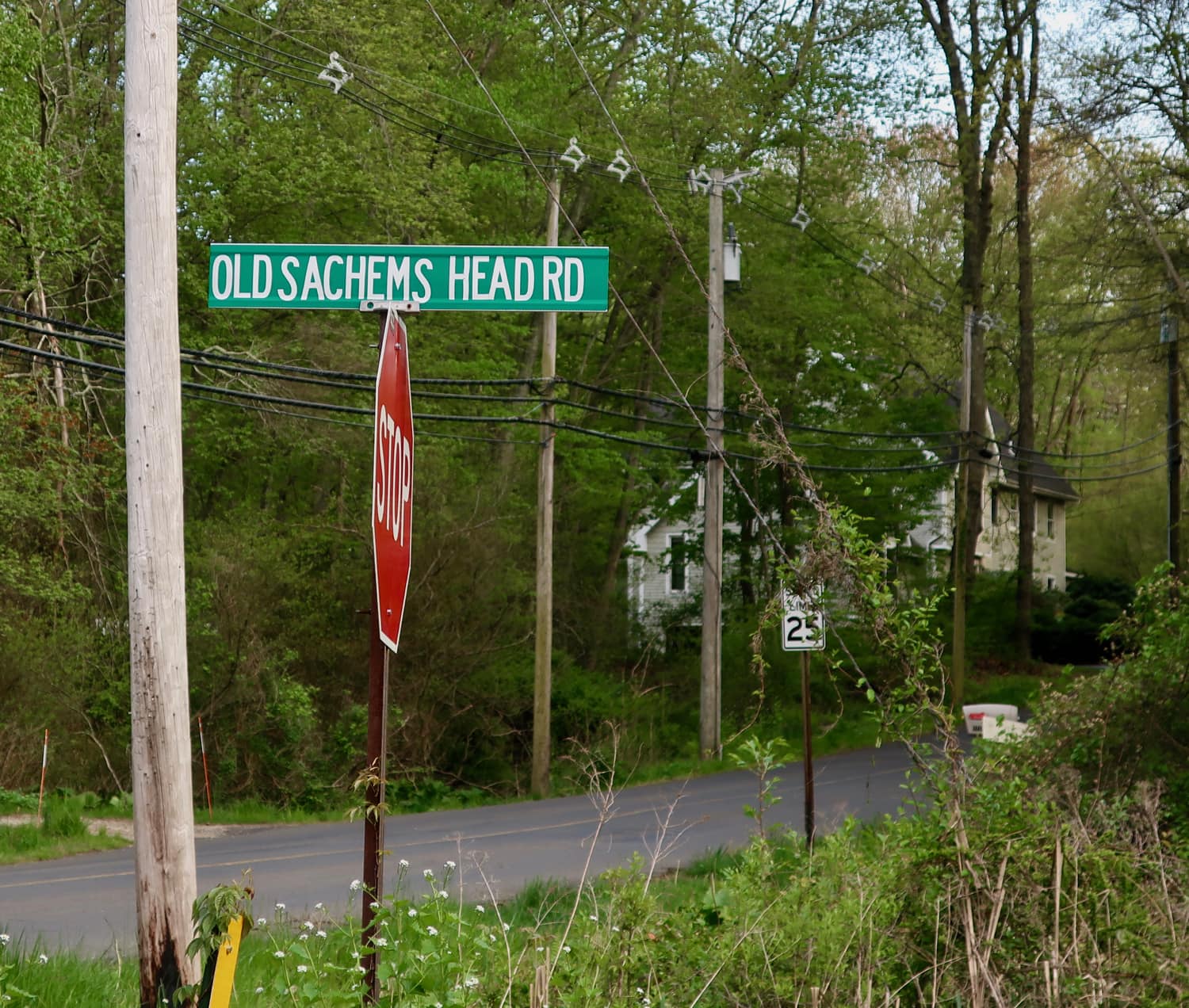Old Sachems Head Sign Guilford CT