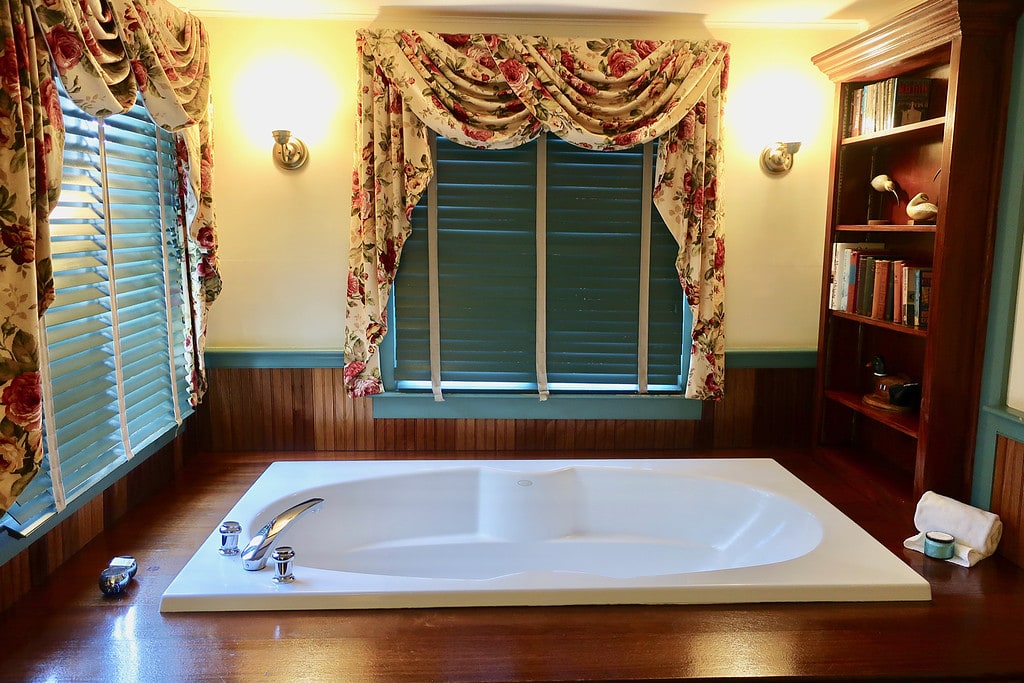 Soaking tub for two at Captain's House Inn Cape Cod