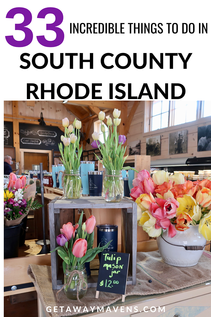 33 Things to do in South County RI pin