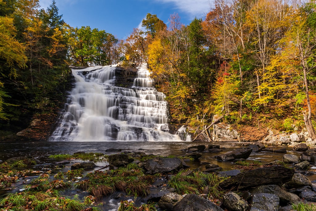 Barberville Falls in Fall Colors