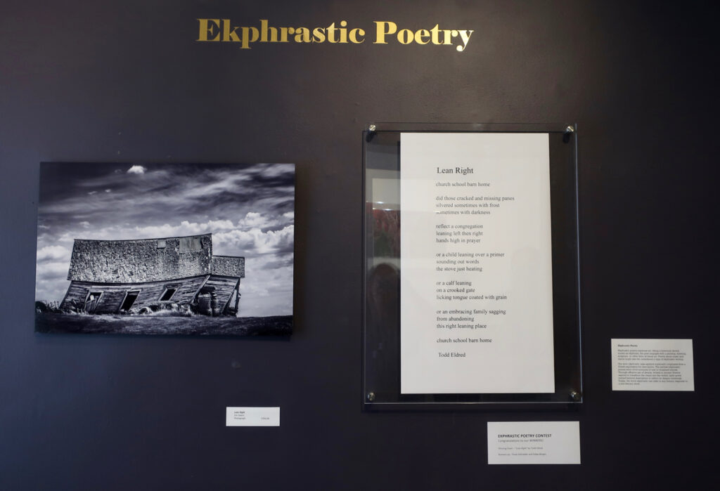 Bellefonte Art Museum Ekphrastic Poetry Room
