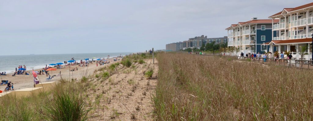 Bethany Beach and Boardwalk DE