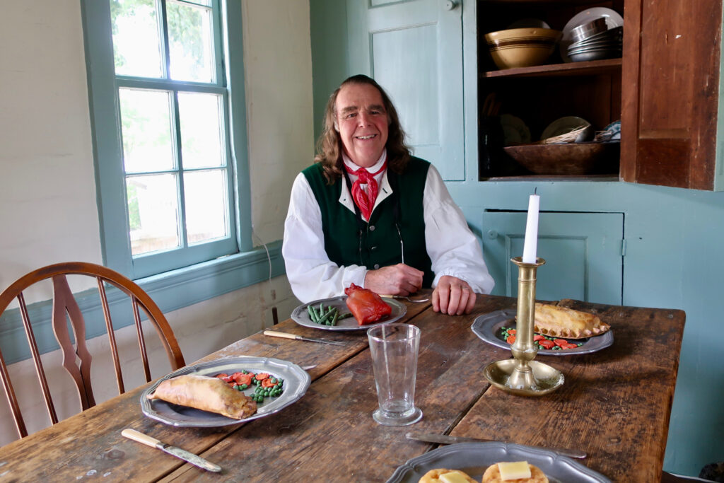 Costumed Interpreter, Bill Hicks at the Sussex Tavern - Lewes Historical Society Main Campus