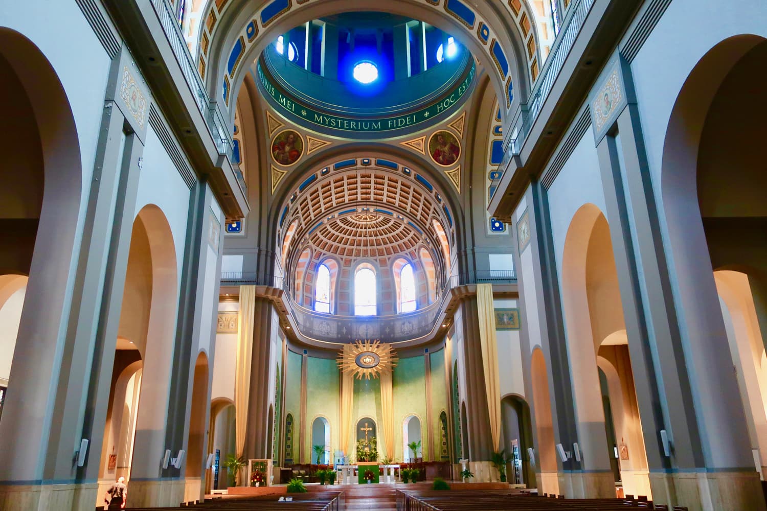 Cathedral of the Blessed Sacrament interior Altoona PA