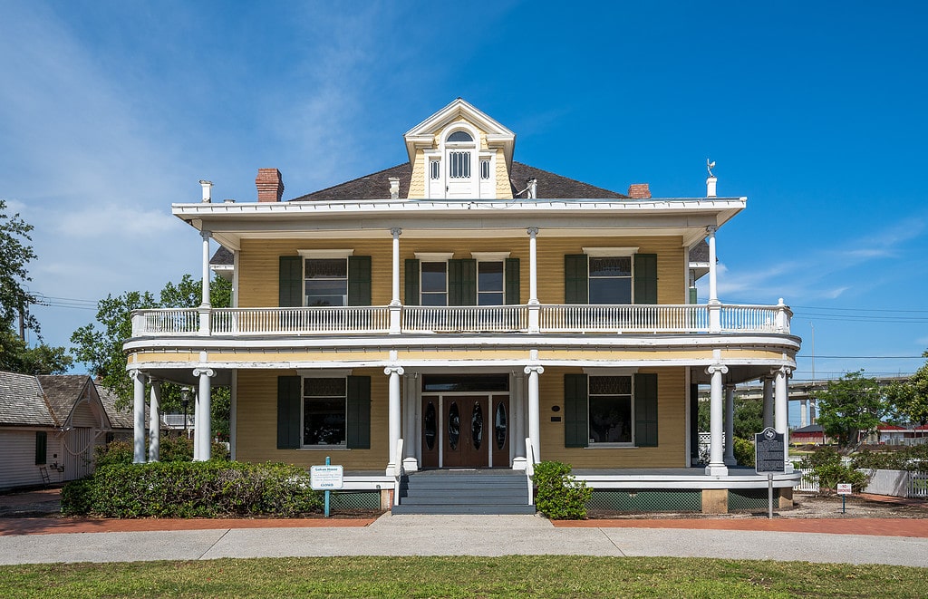 The French-Galvan House at Heritage Park.