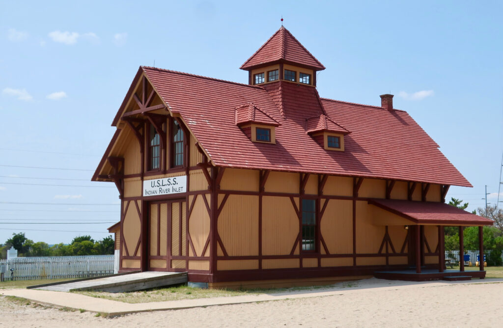 Historic Indian River US Lifesaving Station Delaware Shore