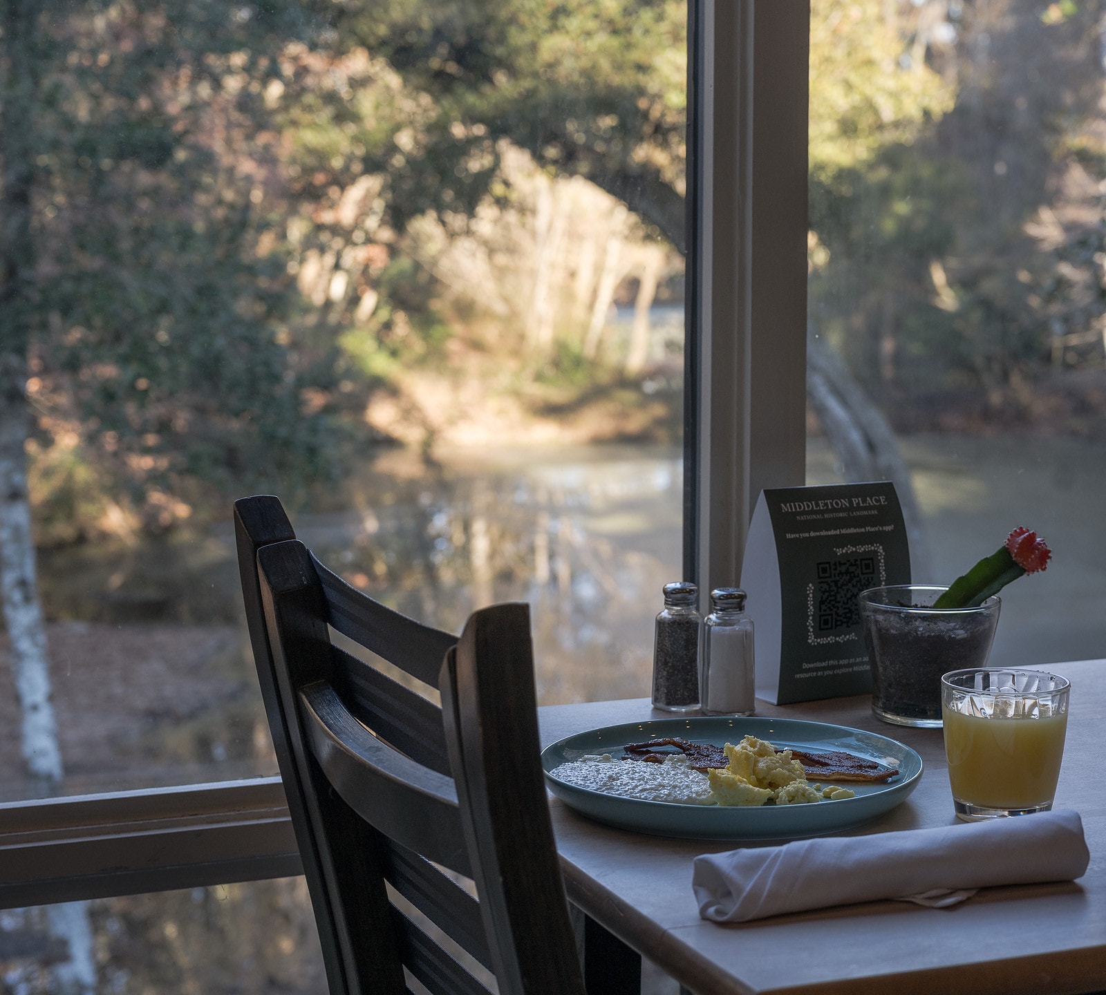 Breakfast at Inn at Middleton Place