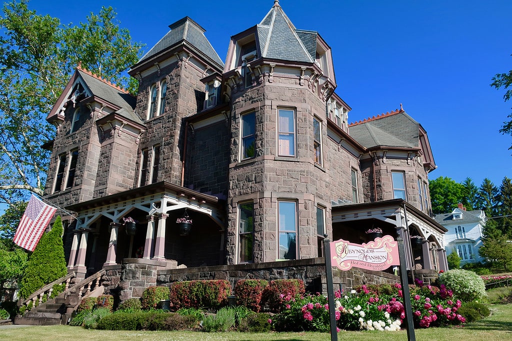 Reynolds Mansion exterior Bellefonte PA