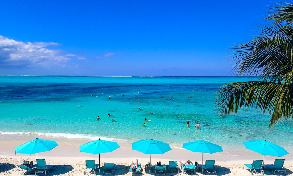 Ocean side in Turks and Caicos