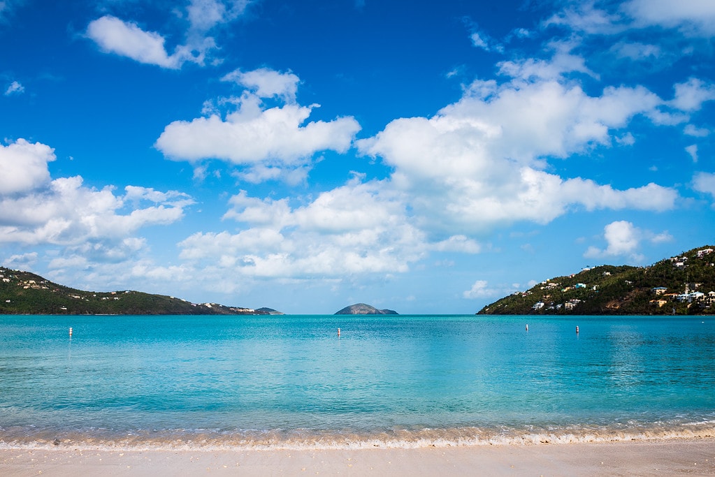 Magens Bay is one of the best US Virgin Islands beaches.