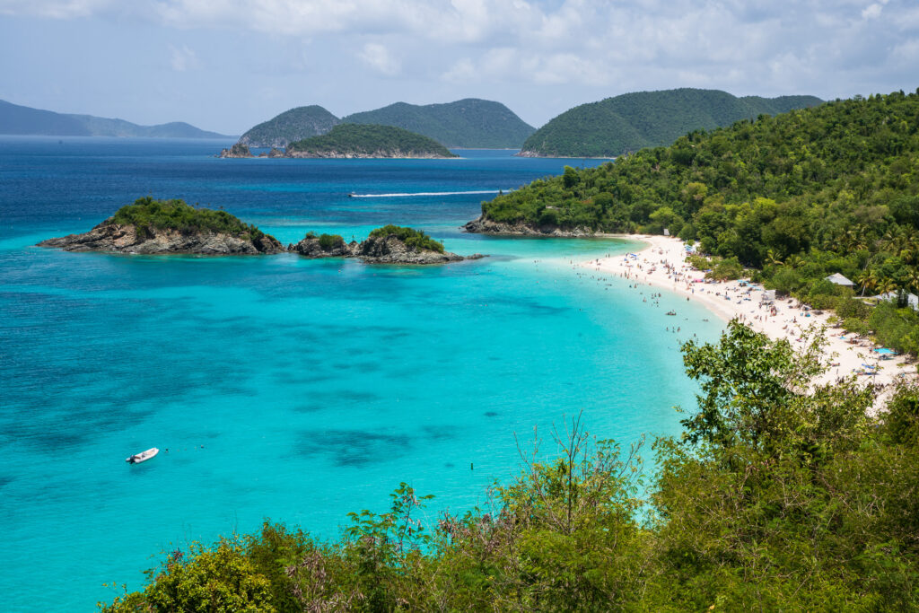 Trunk Bay at Virgin Islands National Park