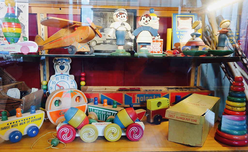 Holgate Toy Exhibit at Historic Kane Depot Museum PA