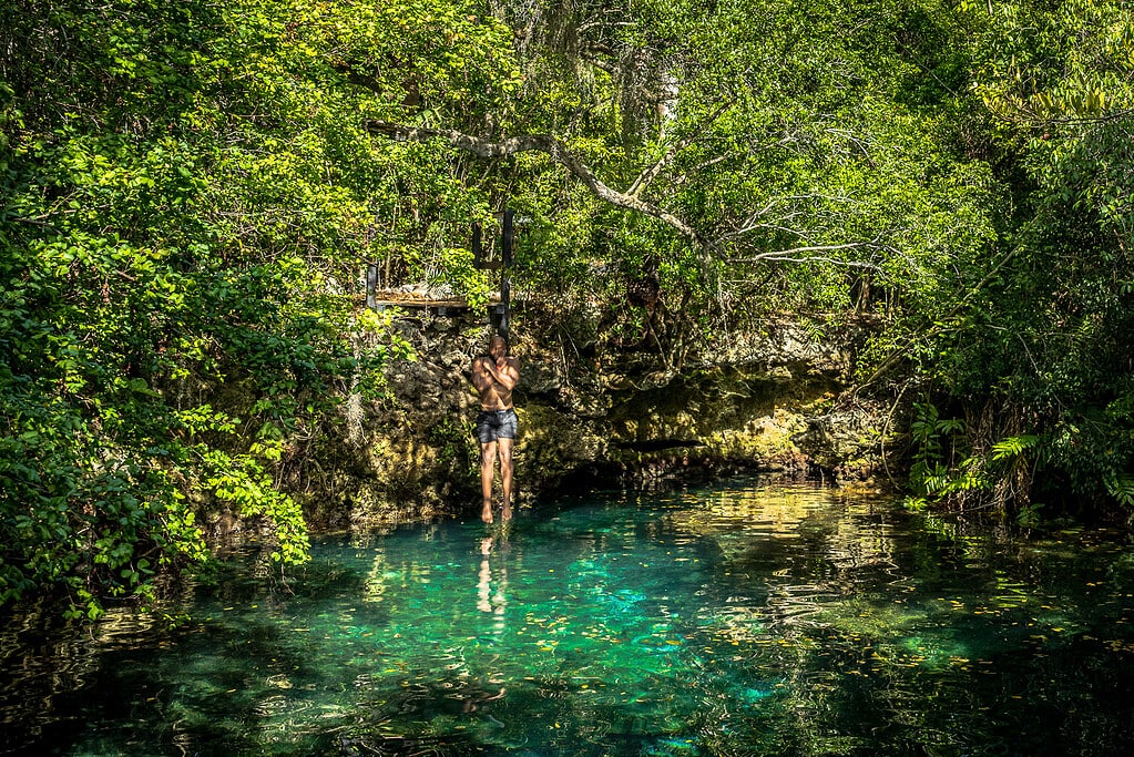 Indigenous Eyes Ecological Reserve pool