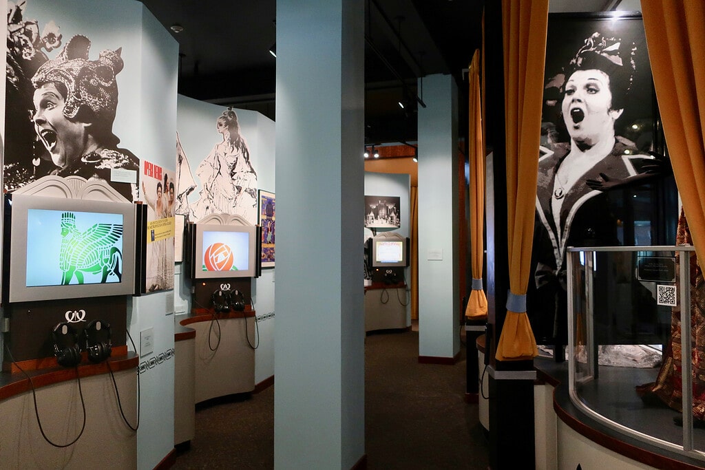Interactive exhibits at Marilyn Horne Museum Bradford PA