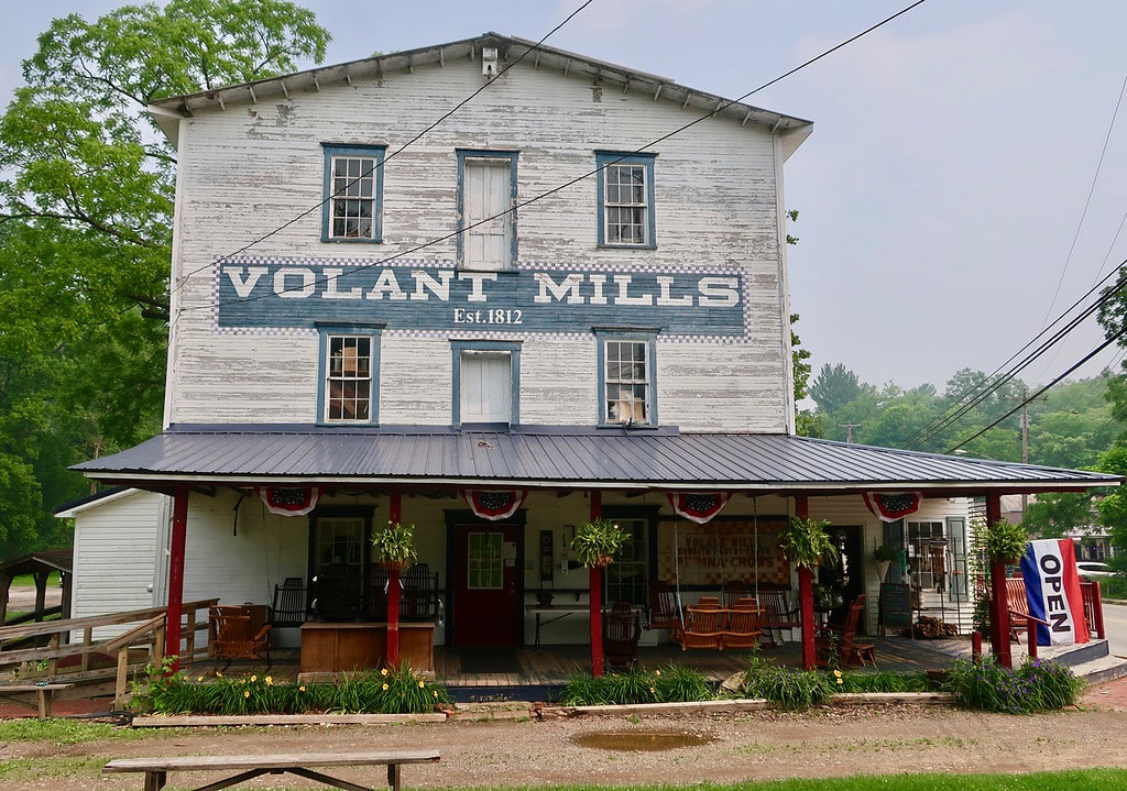 Volant Mills Shop Building Volant PA