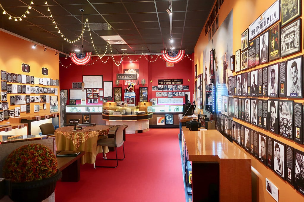 Museum Room at Historic Warner Cascade Theatre New Castle