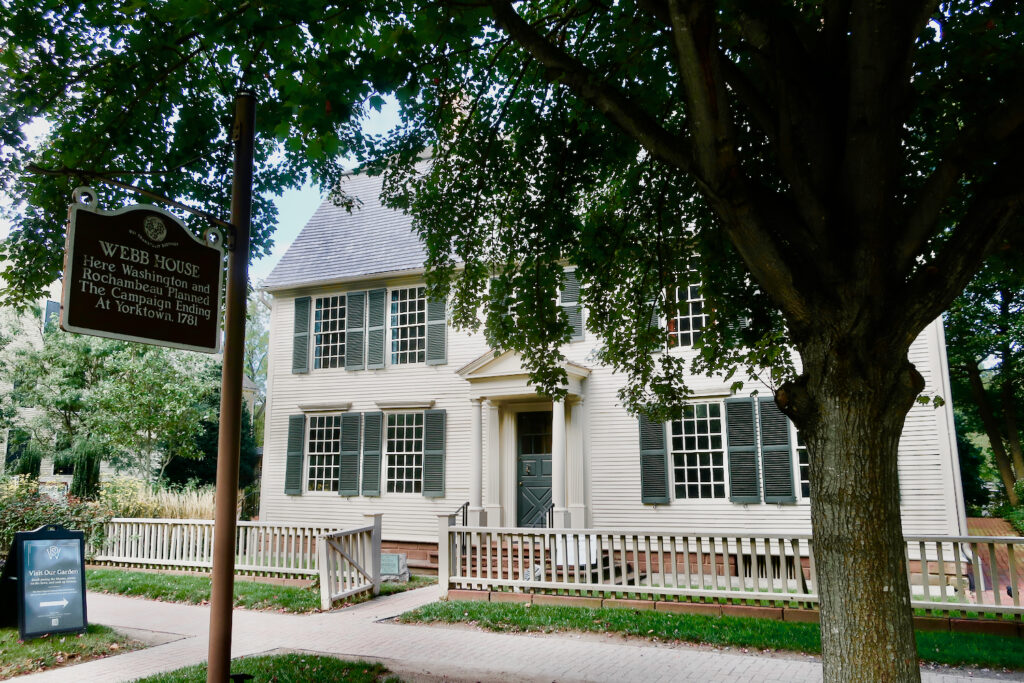 Webb House exterior Wethersfield CT