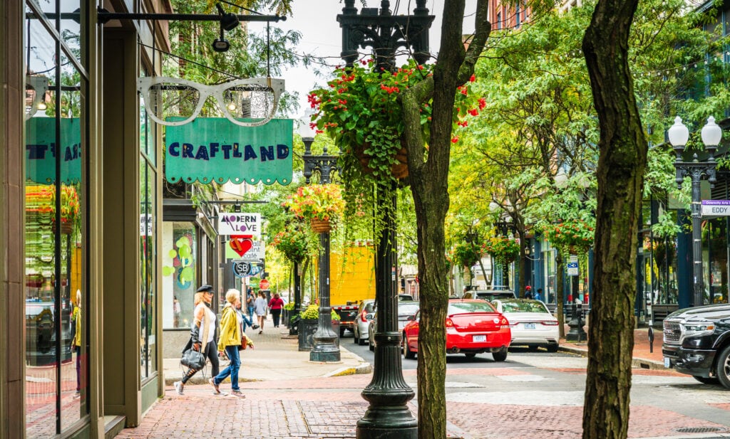 Shopping on Westminster Street