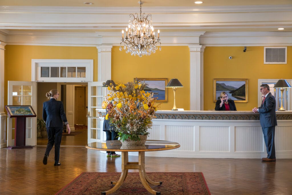 Sagamore Resort lobby