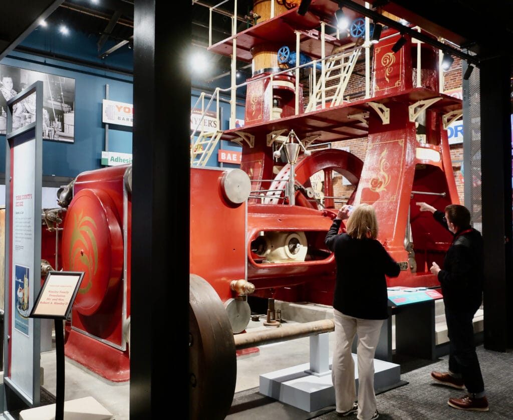 Ammonia Compressor machine at York County History Center Museum PA