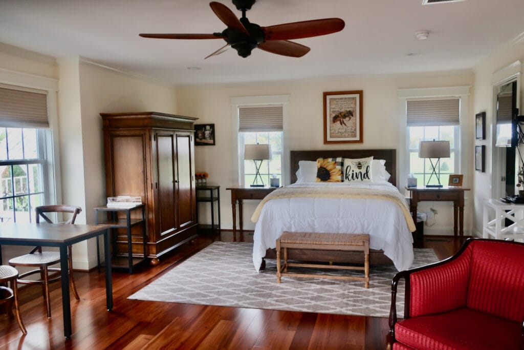 Garden View Suite at Bees and Trees Farm Culpeper VA