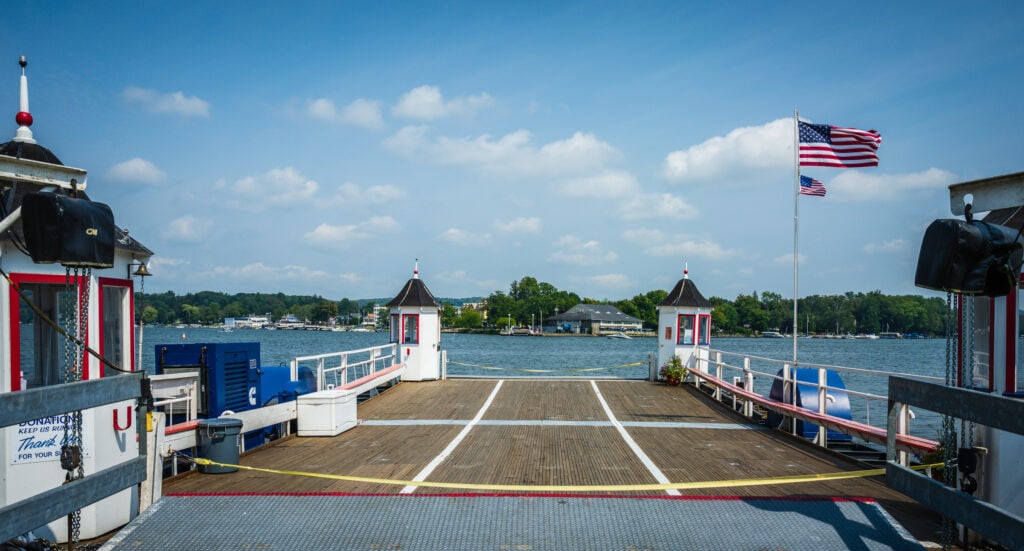 Bemus Point Stow Ferry