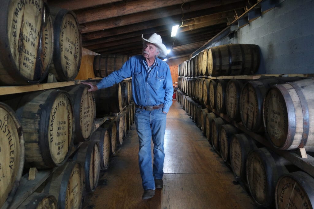 chuck miller belmont farm distillery