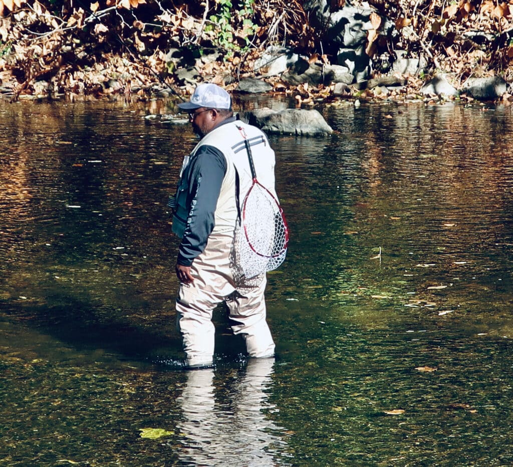 Fly fishing on South River Waynesboro VA