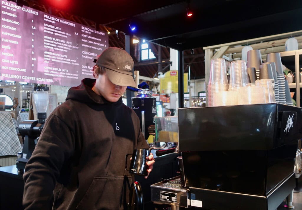 Pullshot Coffee Roasters at Central Market York PA