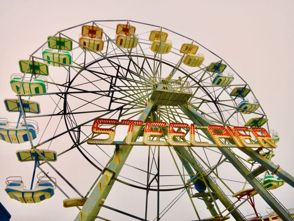 Steel Pier Ferris Wheel Atlantic City NJ