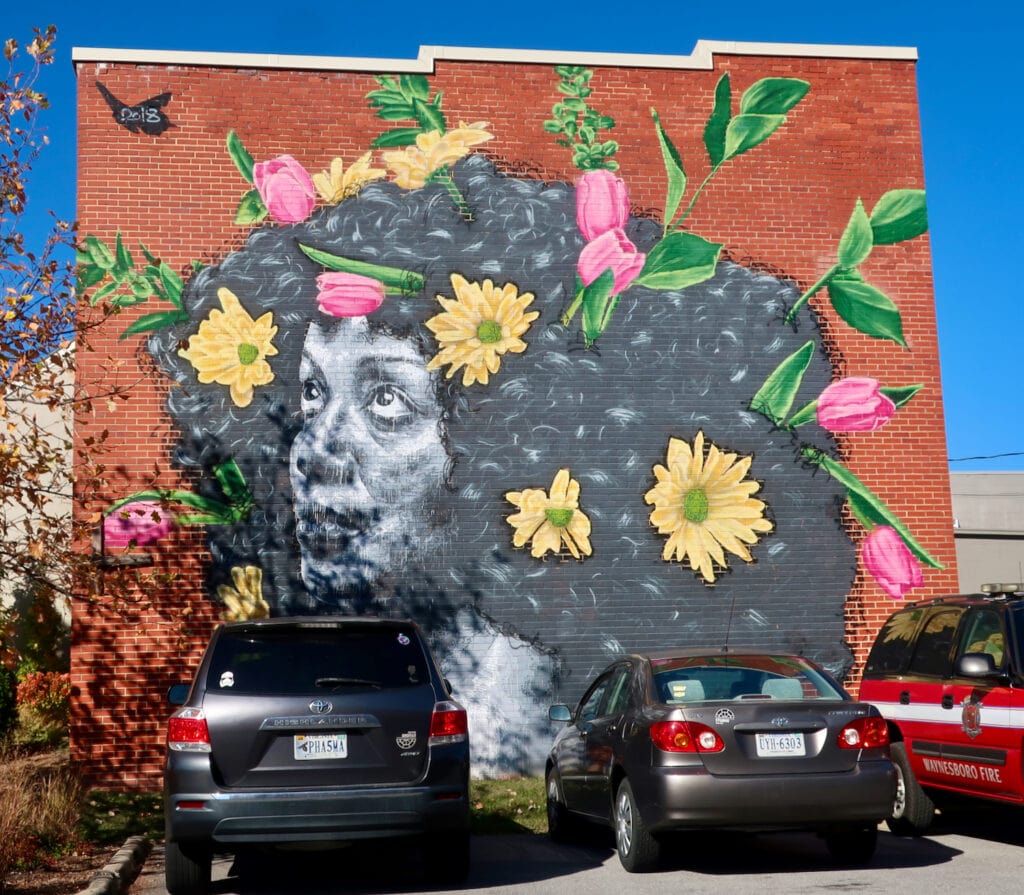 Waynesboro VA mural