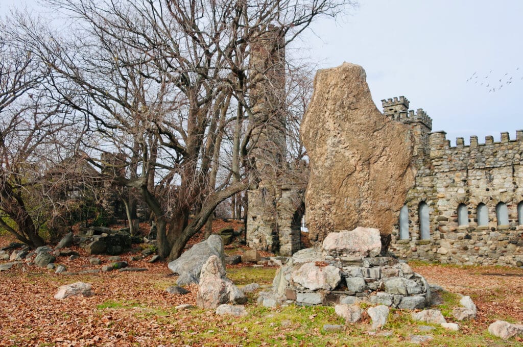 Castle ruins at Glen Island Park New Rochelle NY